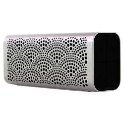 Braven LUX Portable Water-Resistant Wireless Speaker with Built-In Microphone & Speakerphone Pearl